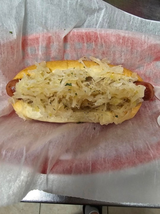 Sauerkraut Dog