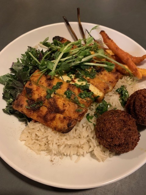 Tandoori Tofu & Falafel Bowl