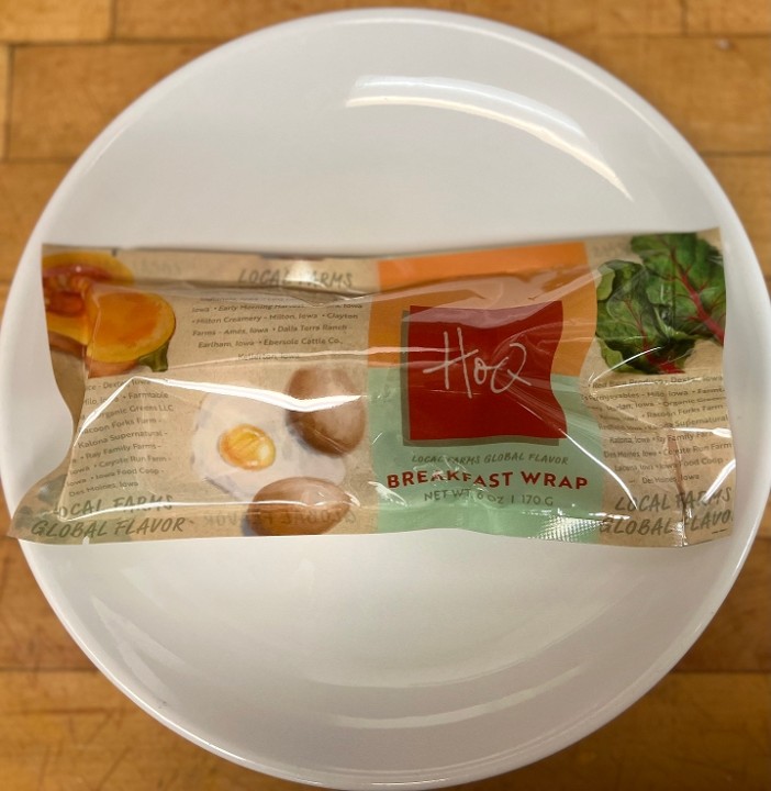 Frozen Breakfast Wrap(Vegetarian) -Retail Packaged