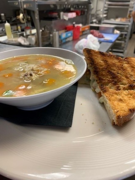 Grilled Cheese & Seasonal Soup