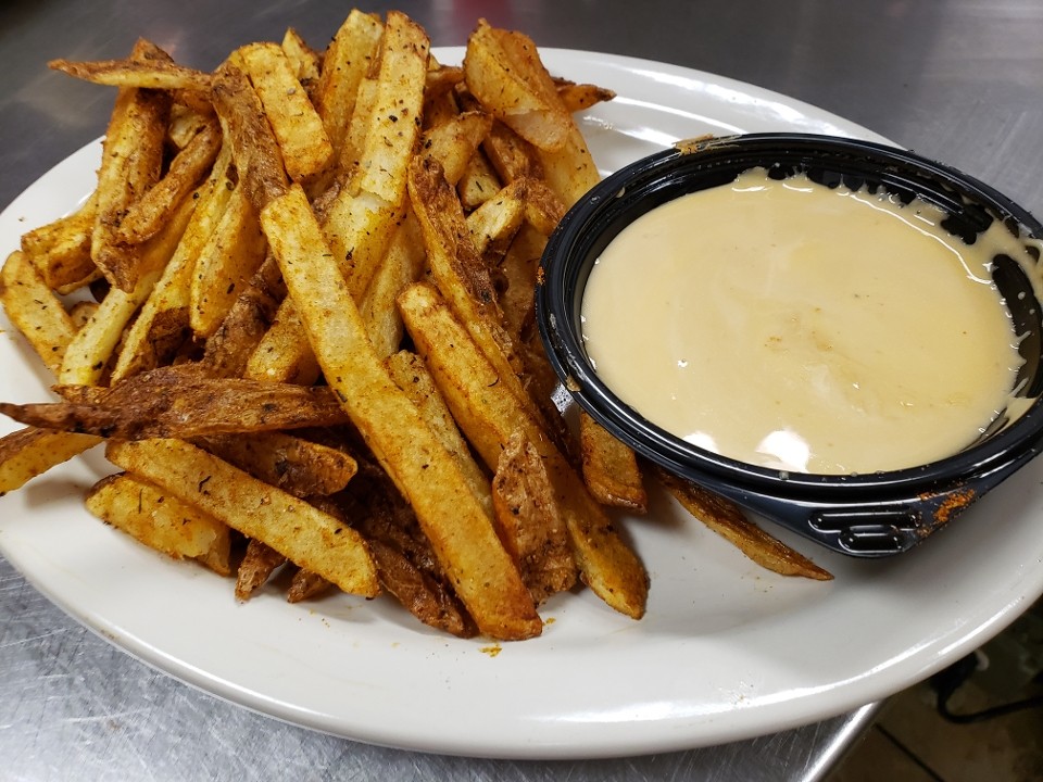 Cajun Fries with Beer Cheese