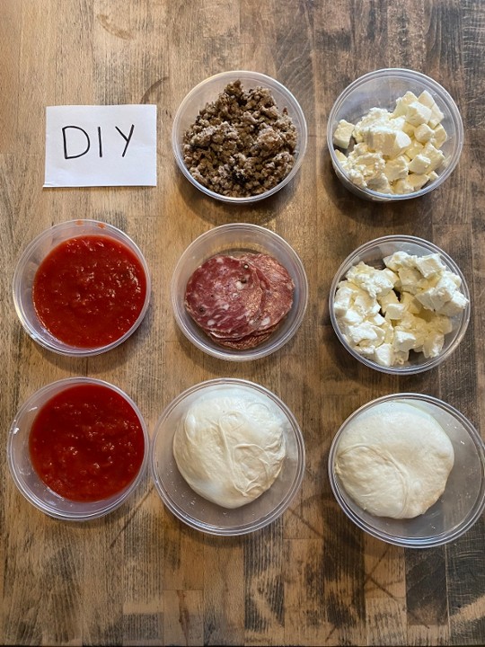 DIY Pizza Ingredient Kit