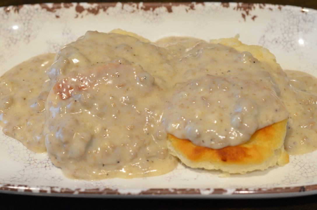 Biscuits with Homemade Gravy