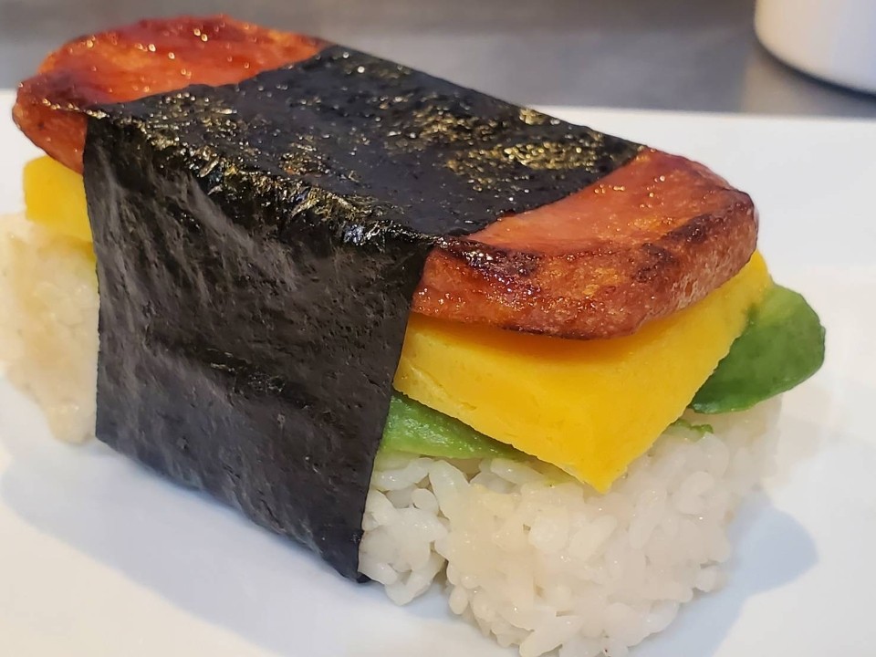 Spam and Avocado and Tamago
