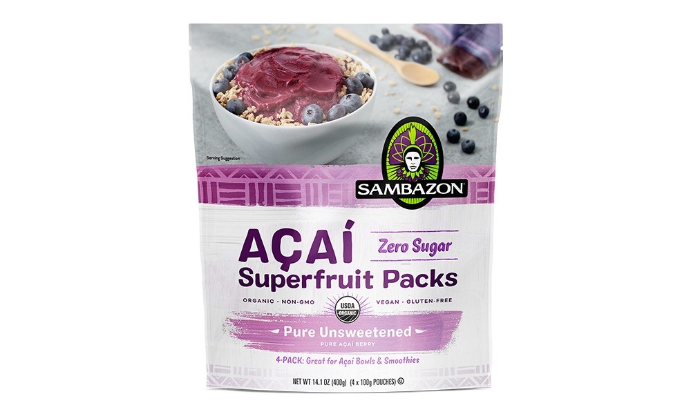 Pure Unsweetened Açaí Superfruit Pack (4 Pack)