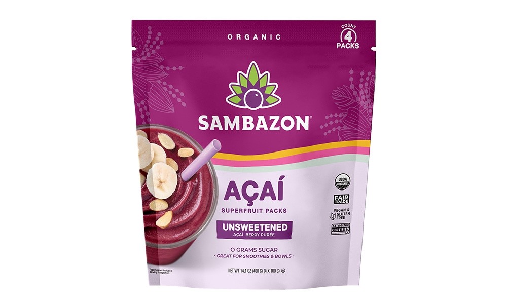 Pure Unsweetened Açaí Superfruit Pack (4 Pack)