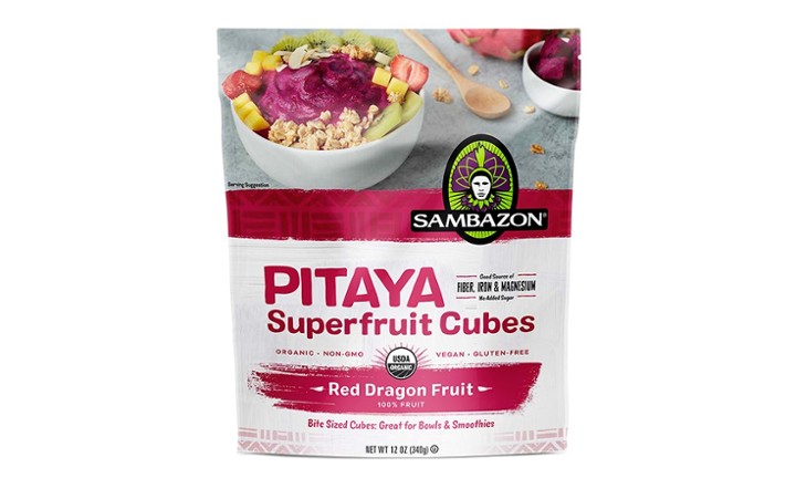 Dragon Fruit Pitaya Superfruit Cubes (12 oz)