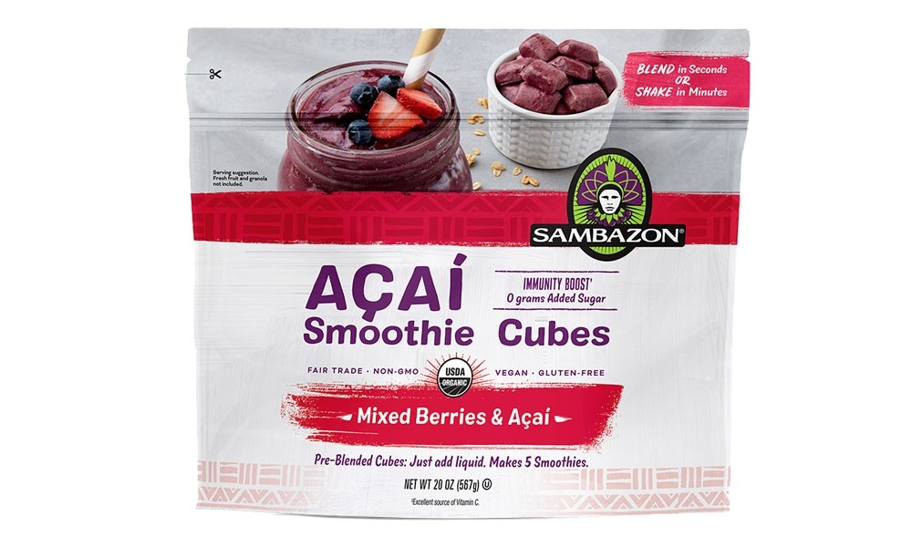 Mixed Berries & Açaí Smoothie Cubes