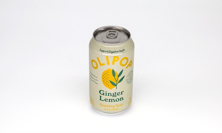 Olipop- Ginger Lemon