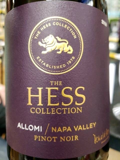 Hess Pinot Noir Allomi 2019