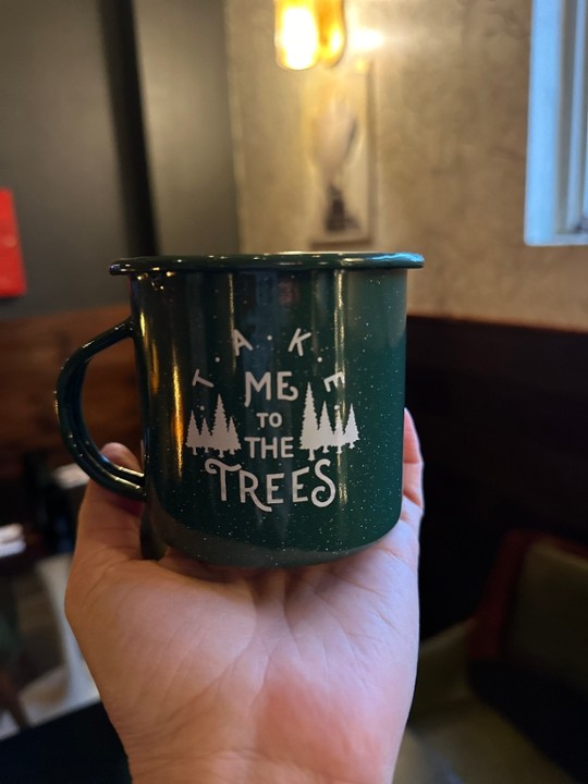 Take Me to the Trees Enamel Mug