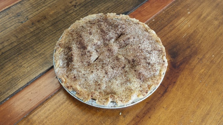 Apple w/ traditional top crust (contains cinnamon)