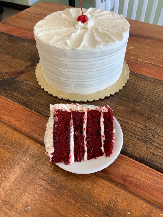 Red Velvet - 8" round cake