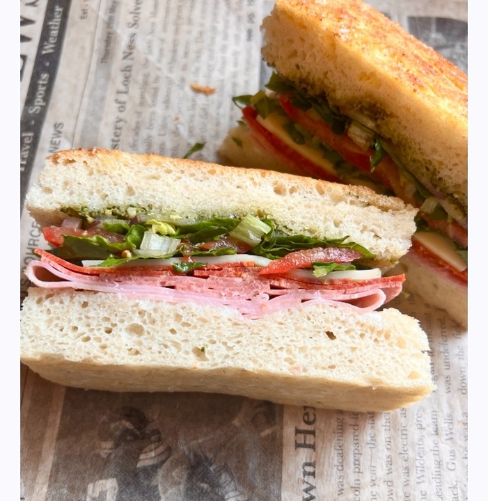 Italian Focaccia Sandwich