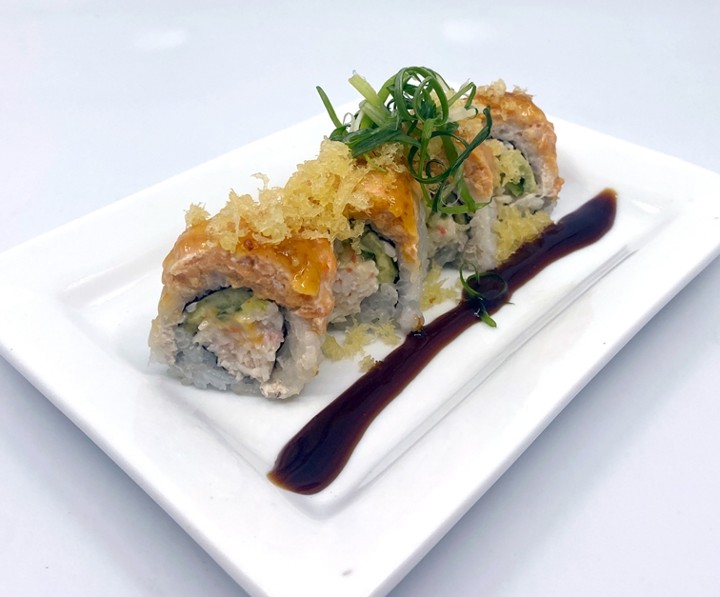 SPICY BAKED SALMON ROLL