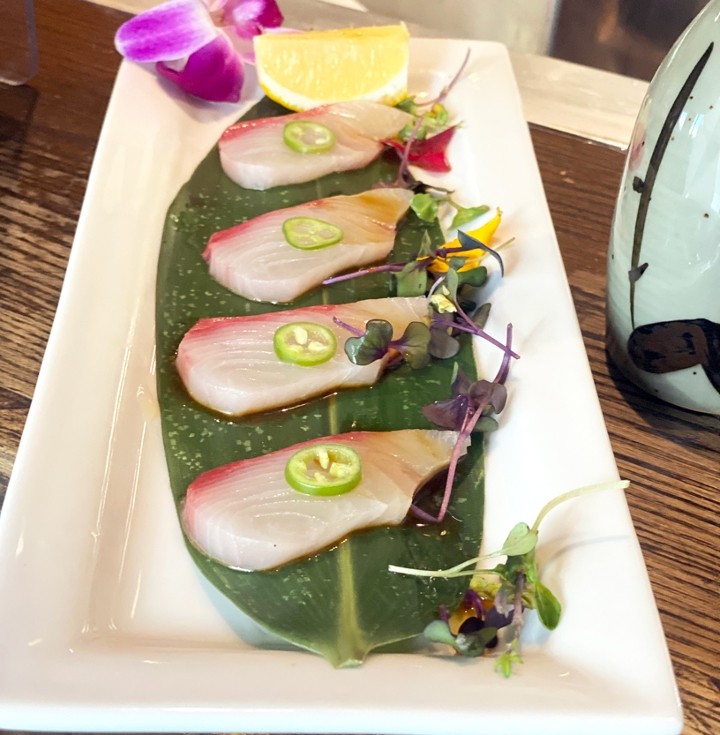 NEW STYLE YELLOWTAIL SASHIMI