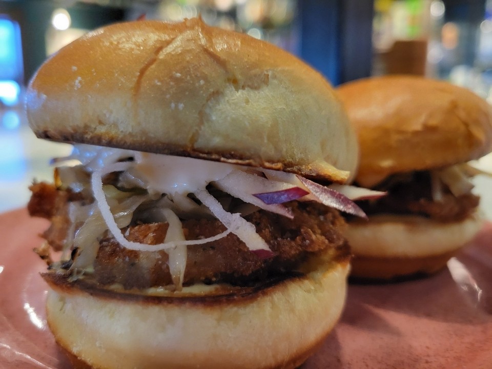 Fried Chicken Sliders (2)