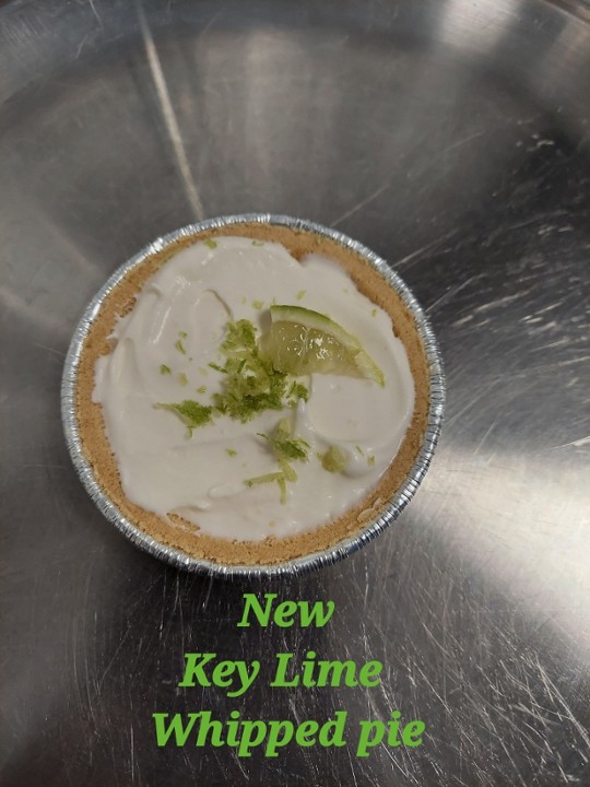 Key Lime whip pie