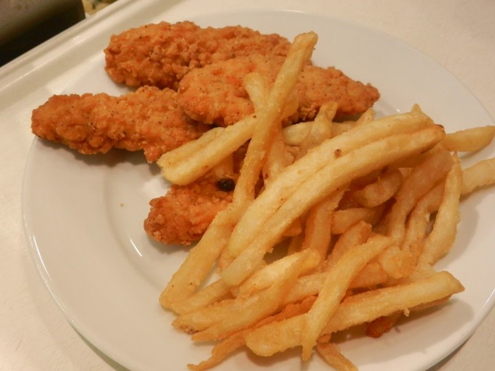 Breaded Chicken Breast with Fries