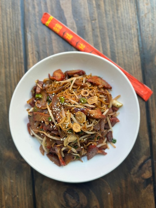 Char Siu Pork Ramen Stir Fry