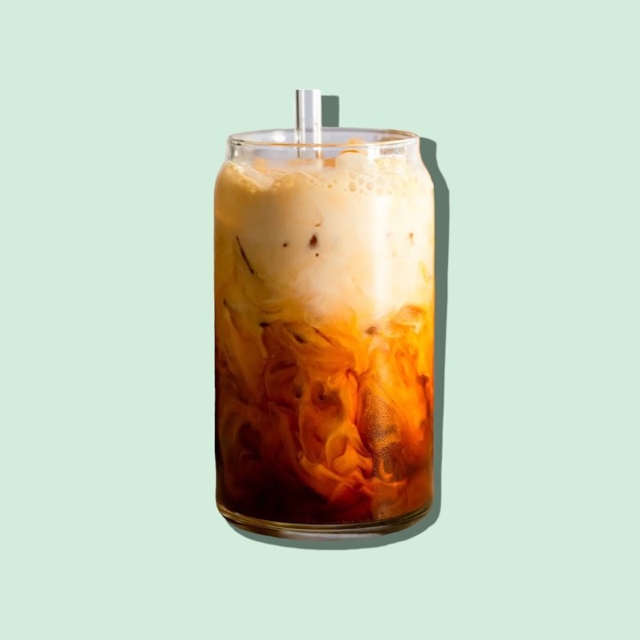 Thai iced tea ( contains dairy)