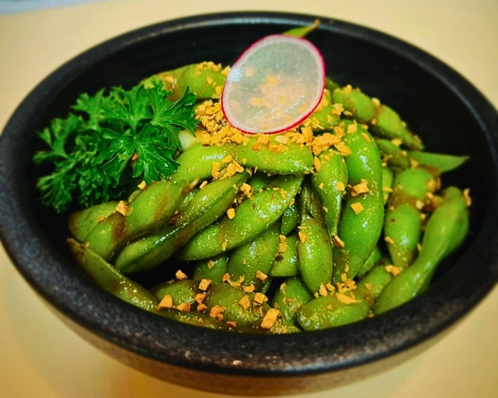 Edamame |Spicy garlic