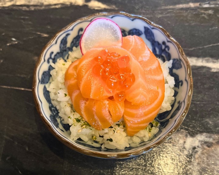 Salmon Lover mini rice bowl