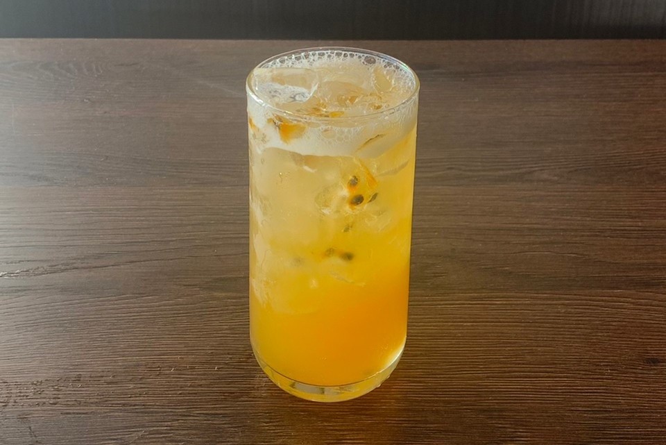 "Real" Passionfruit Green Tea