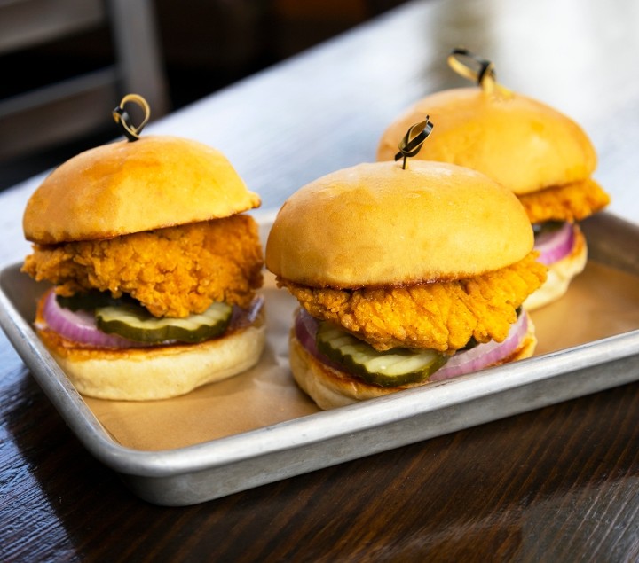 Buttermilk Fried Chicken Sliders