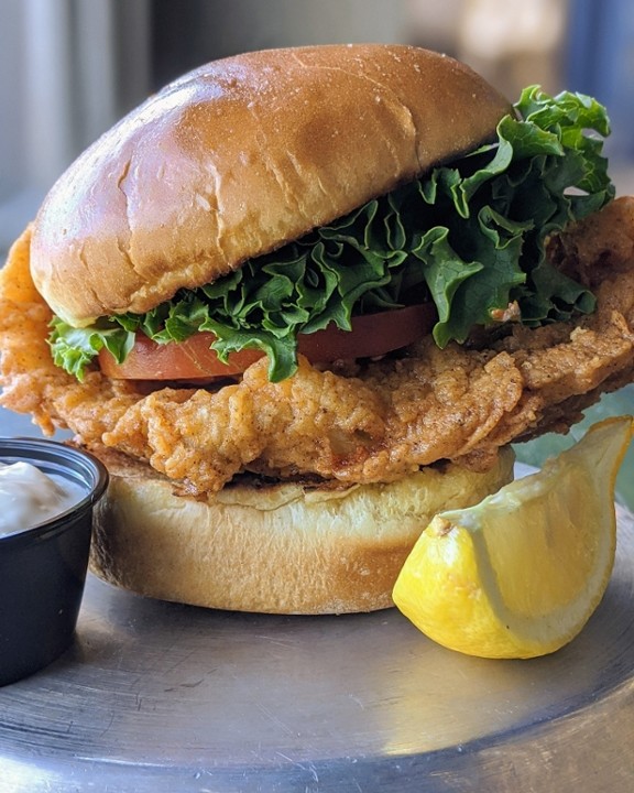 Fried Flounder Po Boy