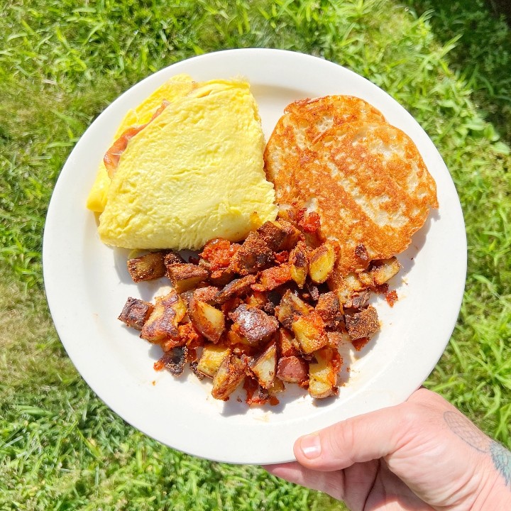 Ham and Cheese Omelette