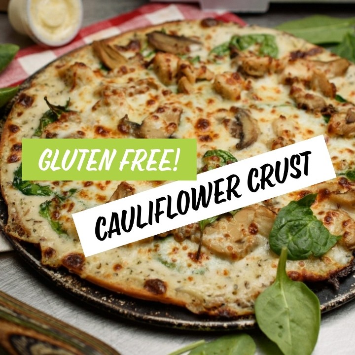 *Cauliflower Jalapeno Popper Pizza