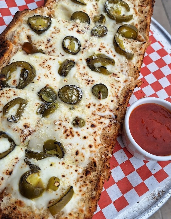 CHEESY JALAPENO GARLIC BREAD