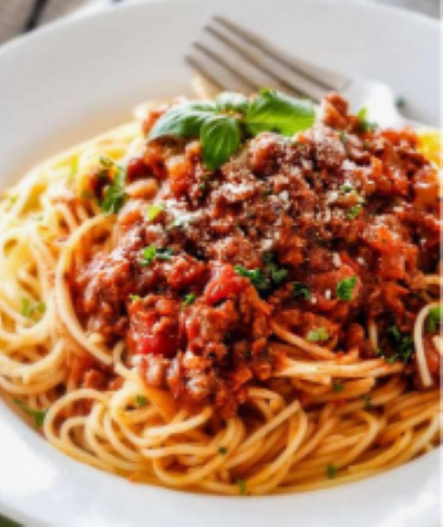 VEGAN SPAGHETTI BOLOGNESE