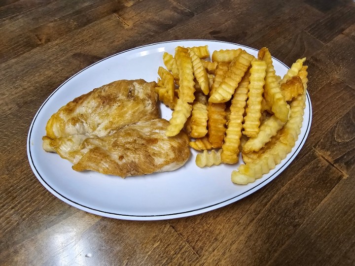 Kids 1/2 Chicken Breast with French Fries