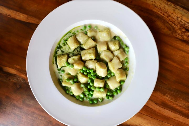 Spring Pea Gnocchi