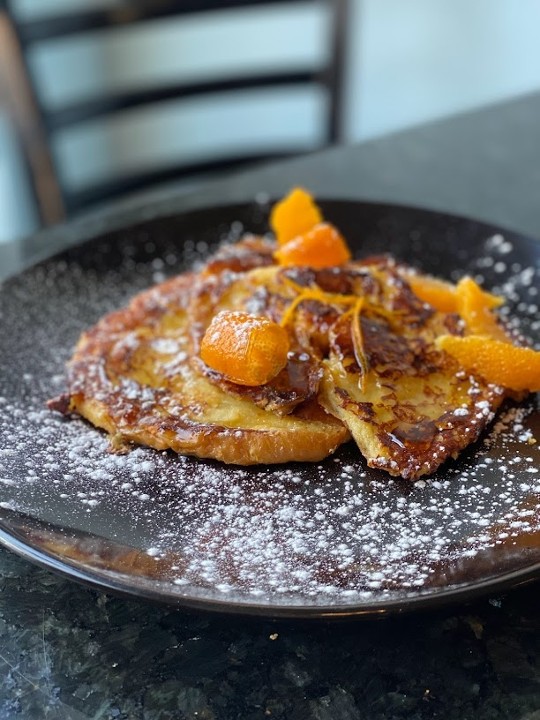 Orange Croissant French Toast