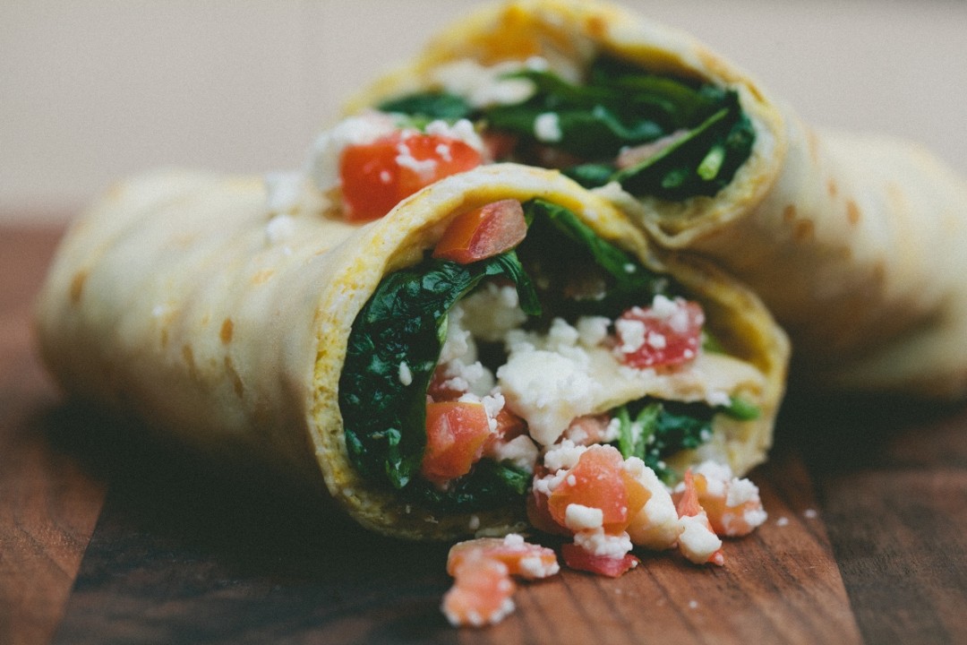 Crepe Epinards