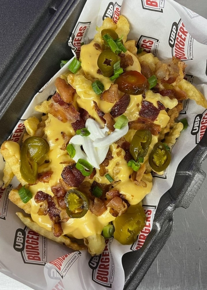Large - Queso Bacon Loaded Fries