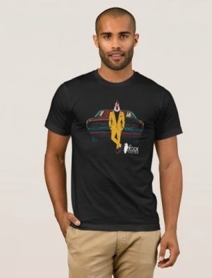 Small - Black Rooster Tee