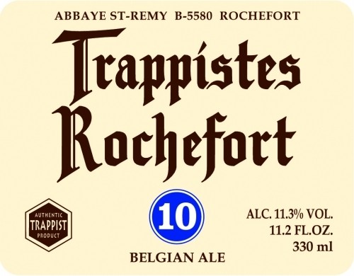 ROCHEFORT 10, Trappist Ale