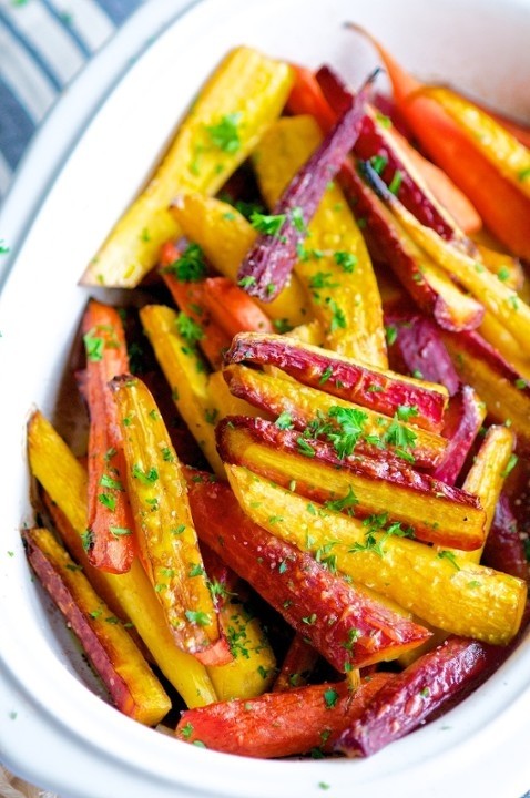 Brandy Roasted Carrots