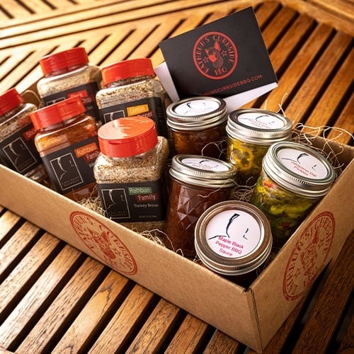 Rathbun's Curbside BBQ Gift Basket