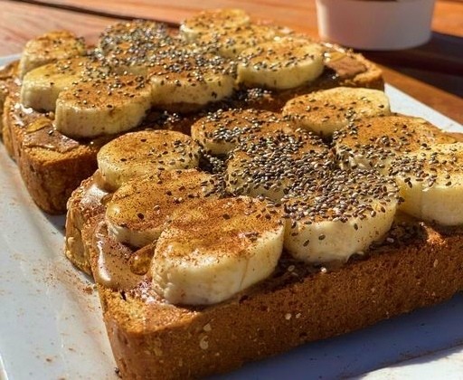 BANANA ALMOND TOAST