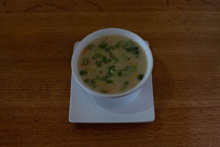 3. Veg Sweet Corn Soup  ( J )  ( S ) (V) (G)