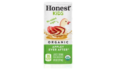 KIds honest apple juice box (grab from front cooler )