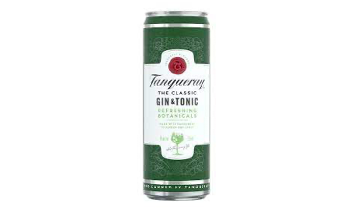 Tanqueray Gin & Tonic can