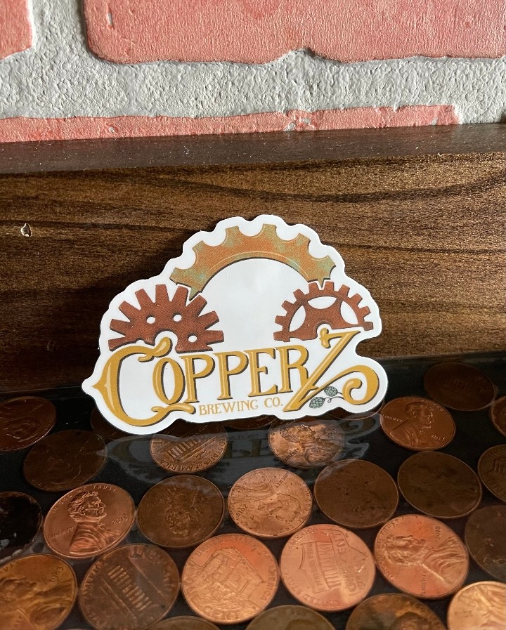 Copperz Gear Logo Sticker