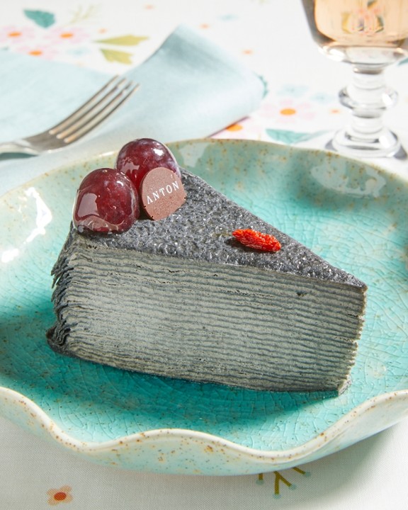 Black Sesame Crêpes - 1 Slice