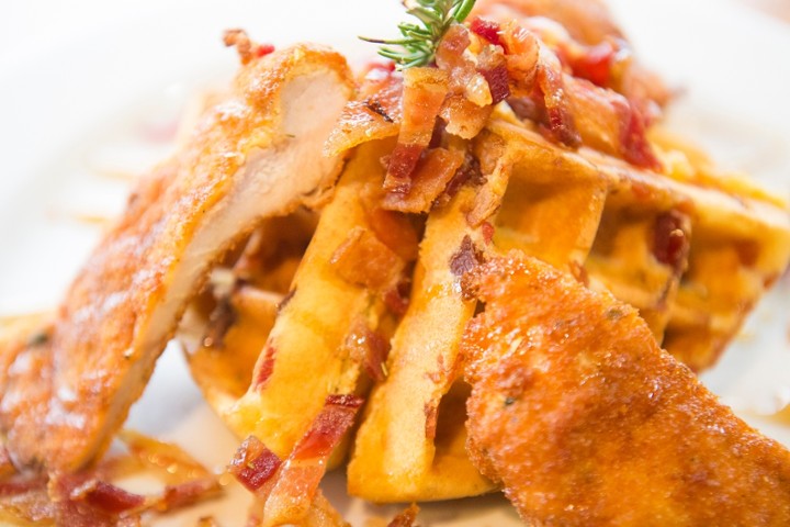 Chicken & Bacon Waffle